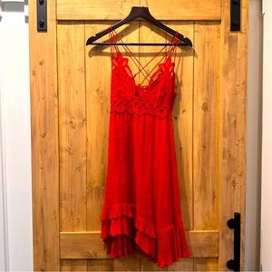 Free People Adella slip dress XS